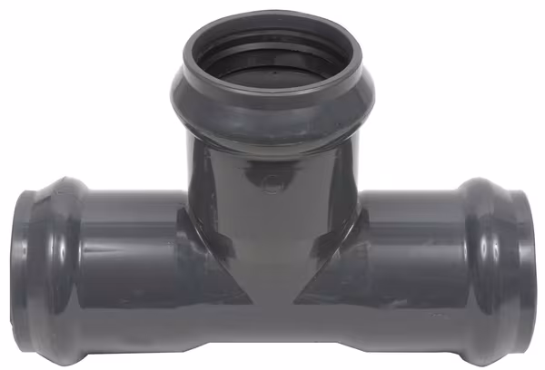 Té 140mm PVC PN10 · réf. 7140390