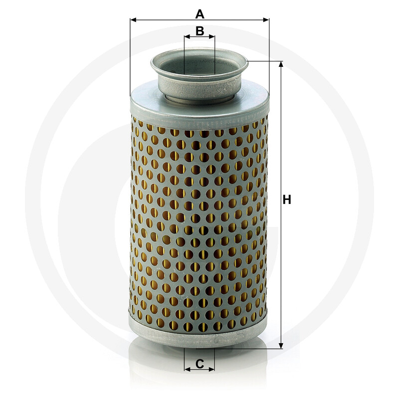 MANN FILTER Filtre à huile hydraulique/transmission vue 3