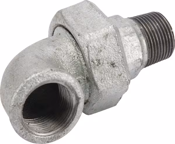 Raccord 90° zingué F/M 3/4" · réf. FG9734