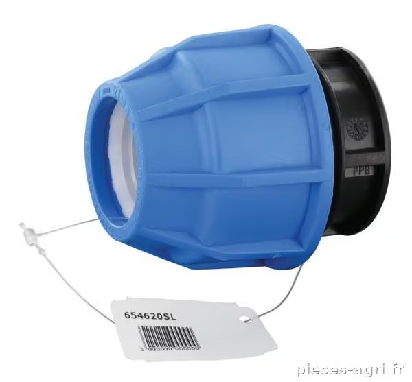 S16 Raccord extrémité 40 mm · réf. 654620SL