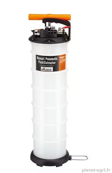 Extracteur de fluide manuel/pneum. 6L · réf. 110013OILB