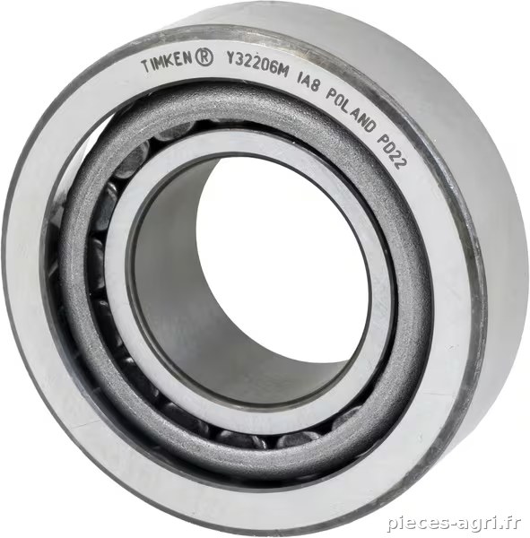 Roulement à rouleaux coniques 30x62x21.25mm Timken · réf. 32206