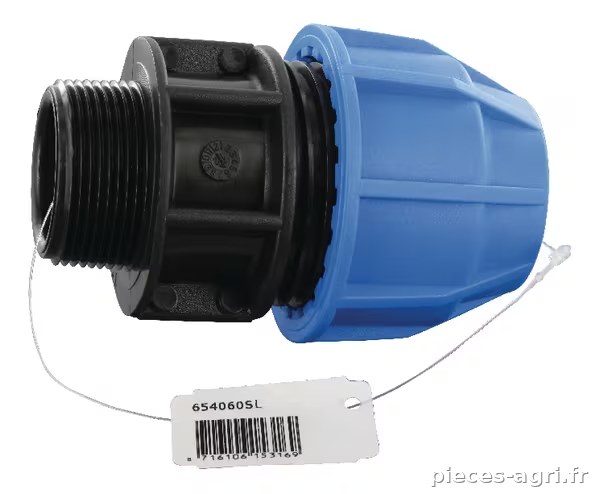 S16 Raccord 40x1½" mâle · réf. 654060SL