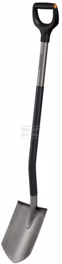 Bêche de jardin Ergonomic™ grise , pointue vue 2