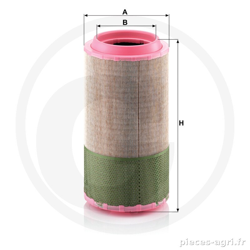 MANN FILTER Filtre à air vue 3