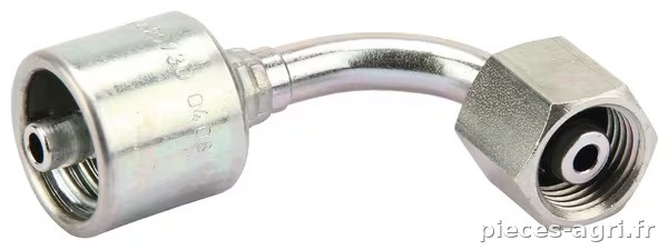 Racc. à sertir 90° DN6-M20x1,5 · réf. 4G12FDHORX90
