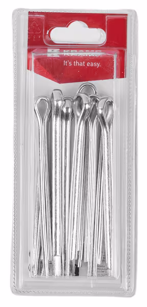 Goupille fendue 6 x 80mm (10) · réf. KR946380P10B