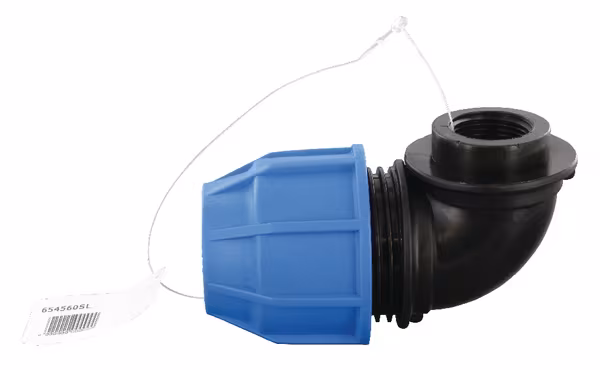S16 Raccord coudé 32x¾" fem. · réf. 654560SL