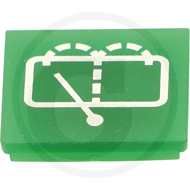 SWF Plaque symbole Essuie-glace arrière vert · réf. 19052472