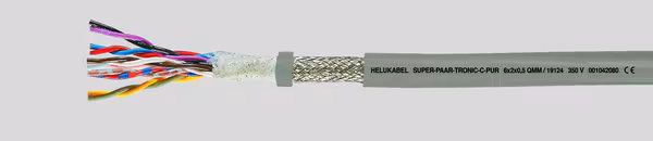 Câble de données et de signal 3x2x0,75 ; PUR ; TP ; SUPER-PAAR-TRONIC-C · réf. 2LIYCYSP3X2X075