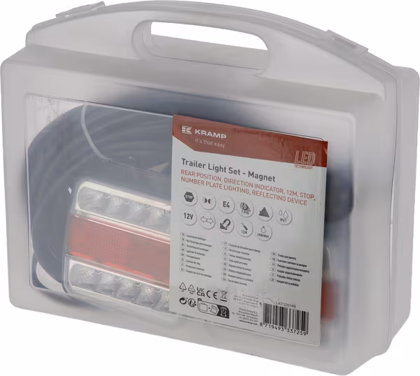 Kit d'éclairage LED 12V câble magnétique 12m · réf. LA212351KR