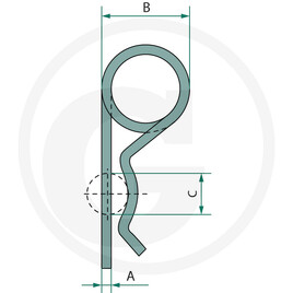 GRANIT Goupille Bêta · réf. 20004362801-10