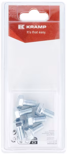 Boulon M8 x 16 mm, 8,8 (6) · réf. KR933816P06B