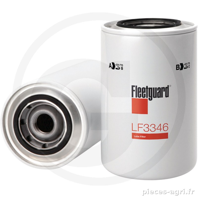 Fleetguard Filtre à huile moteur vue 2