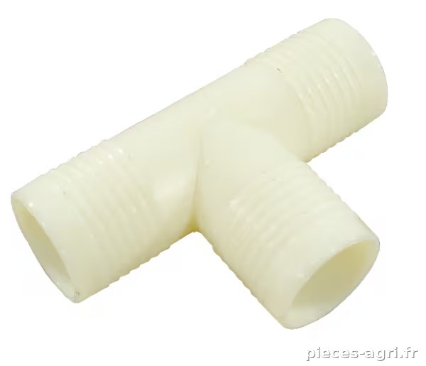 Raccord en T+embout 3x2" · réf. 33T200