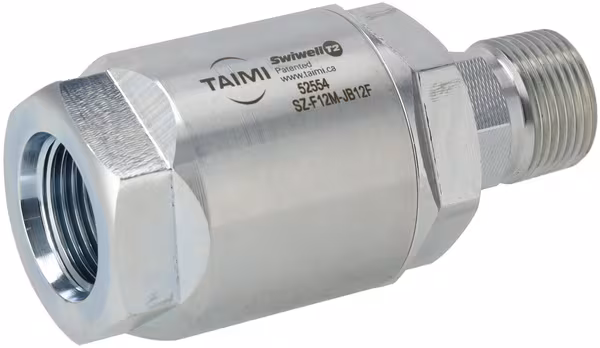 Raccord pivotant M 3/4 NPTxF 1-1/16 JIC · réf. SZF12MJB12F