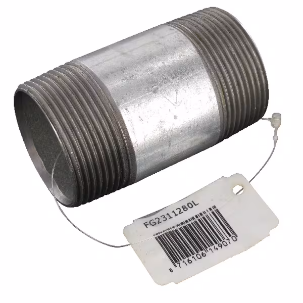 Embout zingué 1 1/2"x80 mm · réf. FG2311280L