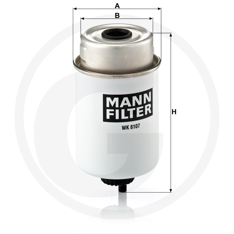 MANN FILTER Filtre à carburant vue 3