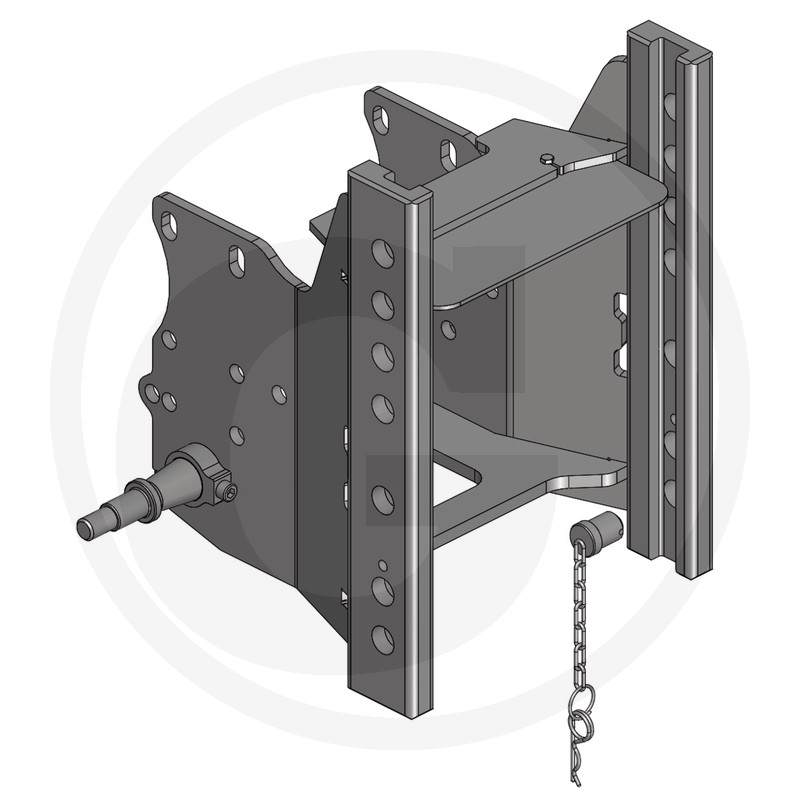 Scharmüller Support d'attelage avec glissières · réf. 77700364030