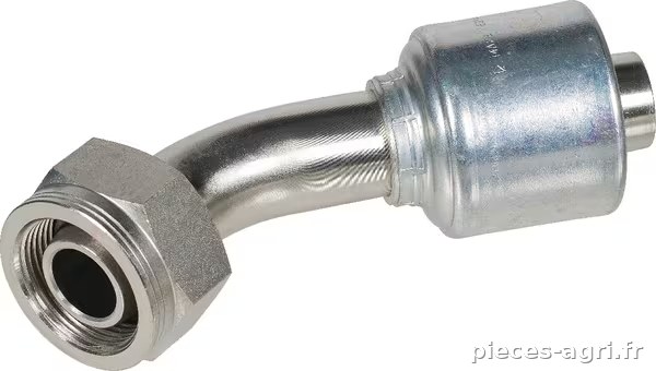 Racc. à sertir 45° DN25-M36x2 · réf. 16G25FDHORX45