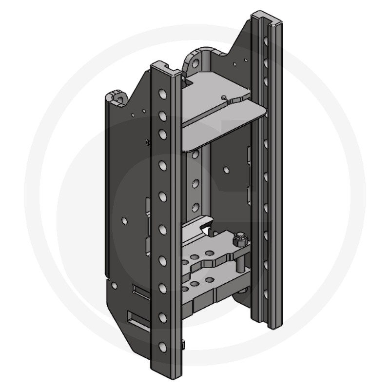 Scharmüller Support d'attelage avec glissières · réf. 77700116053A02