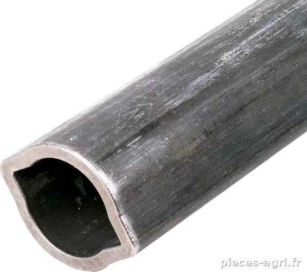 Tube profilé intérieur 1bH, couleur citron, diamètre 49 x 39,5 x 4,5 mm, longueur : 1 400 mm · réf. 75251861400
