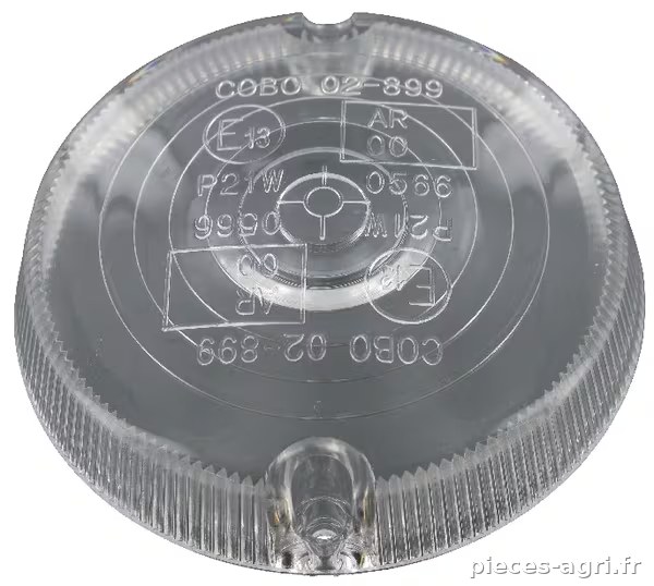Cabochon rond transparent Cobo · réf. 0289900101