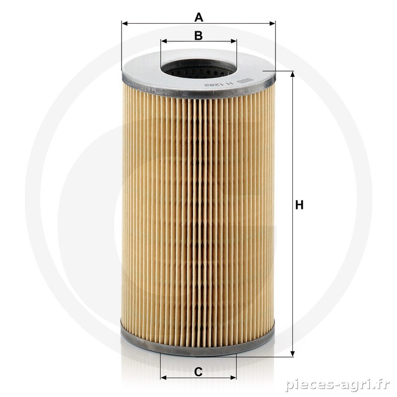 MANN FILTER Filtre à huile moteur vue 3