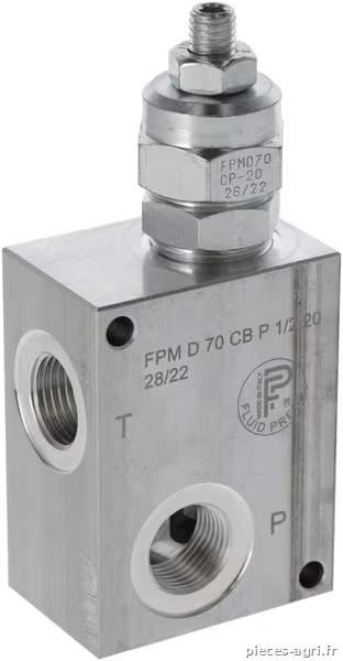 Soupape de surpression FPM D 70 CB P 1/2 20 · réf. FPMD70CBP1220