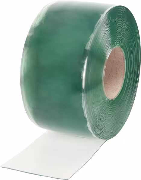 Lanière de rideau Polar PVC, 300x3 mm, 50 m, transparente · réf. PVCP30350