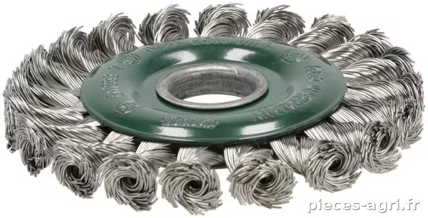Brosse métallique en acier inoxydable 115 mm · réf. 0002631351