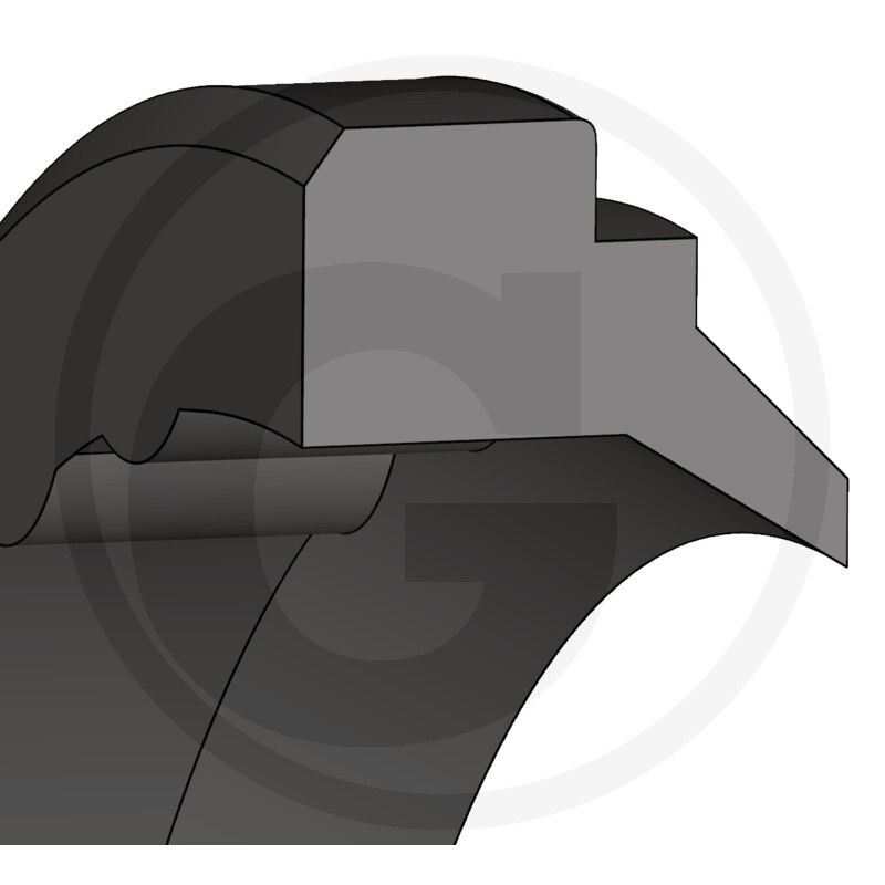 GRANIT Joint racleur simple lèvre en TPU vue 2