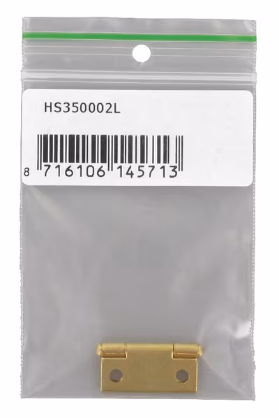 Charnière étroite 25x25 · réf. HS350002L