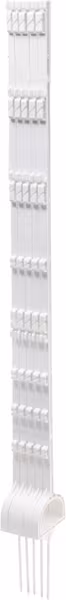 Poteau en plastique avec étrier 158 cm 5 pièces · réf. 444180P005