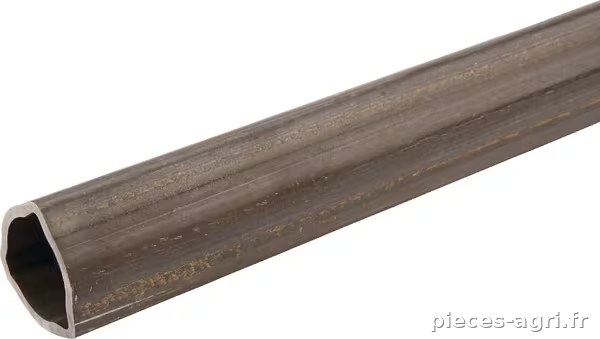 Tube profilé extérieur 2, triangulaire, diamètre 36 x 30,2 x 2,9 mm, longueur : 1 000 mm · réf. 125181000R06