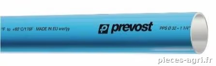Tuyau en aluminium de 32 mm de diamètre et de 3 m de long · réf. PPSBTU3230