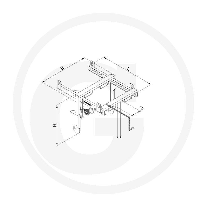 Eichinger Industrie Harnais de basculement pour chariot élév · réf. 12278891