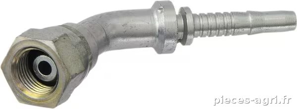 Raccord sertir DN05-1/8BSP 45° · réf. PF5245