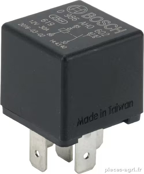 Relais mini Bosch · réf. 0986AH0602