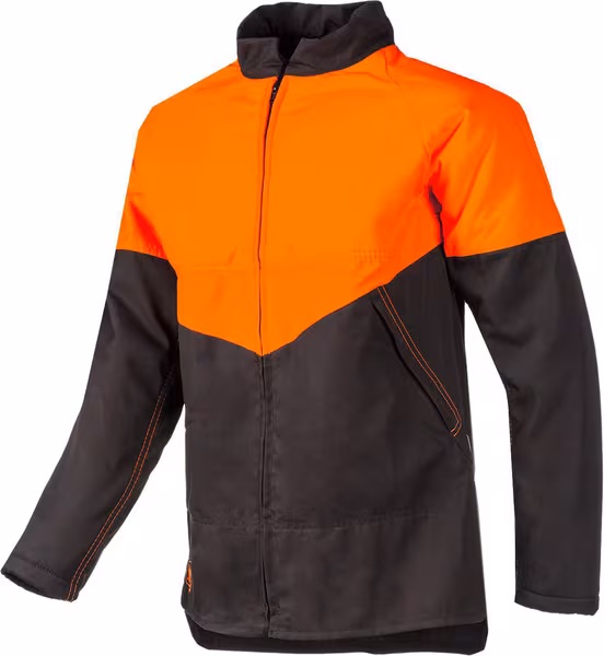 Veste forestière, orange-gris S · réf. 1RJ1S