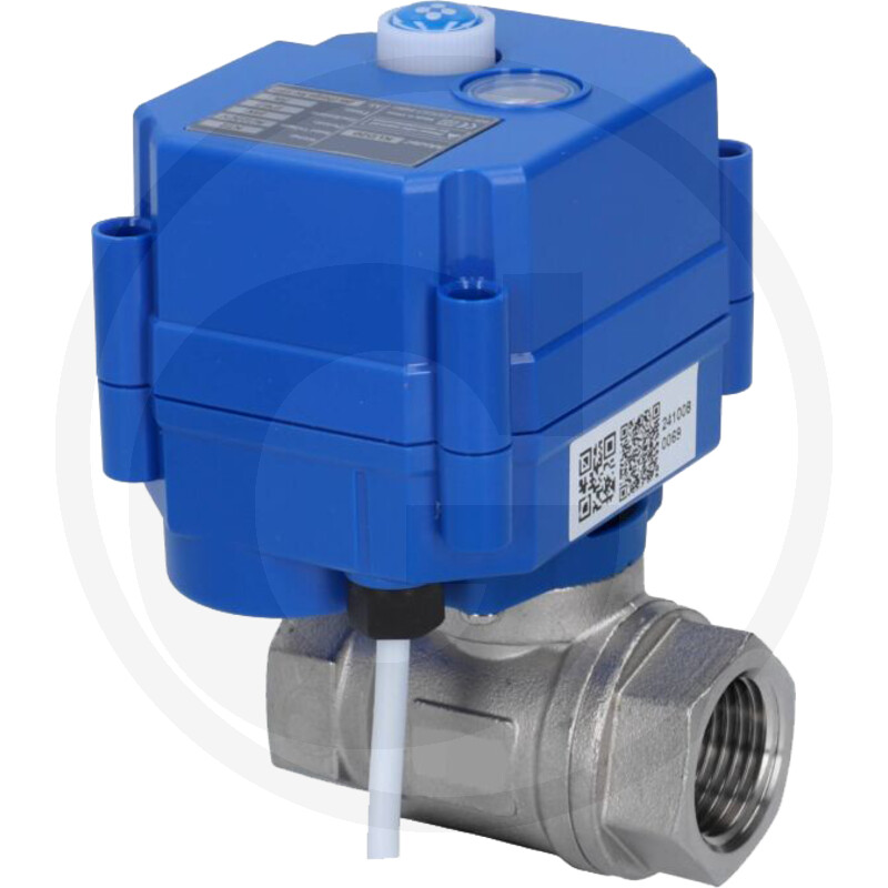 Watergates Kugelhahn-KE, 1", Edelstahl, 24V AC/DC vue 3