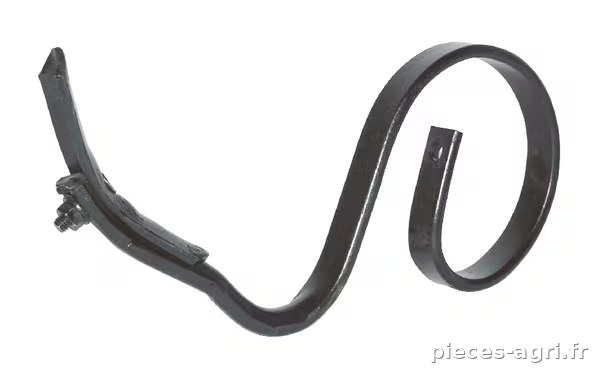 Dent à ressort 25x8x340mm avec pointe adaptable pour Rau et Kverneland · réf. CP19933