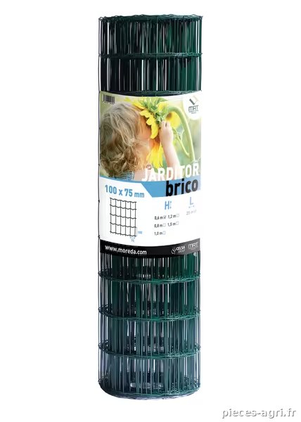 Jardin Brico 100/75 1,2M 25m RAL6005 · réf. 17054028