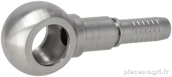 Raccord banjo DN06-Ø12 SS · réf. PQM612SS