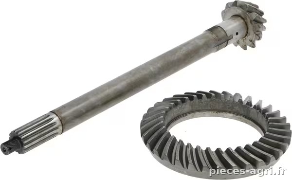 Roue à disque avec arbre 34/12 dents, arbre 57,5 mm · réf. 84174989N