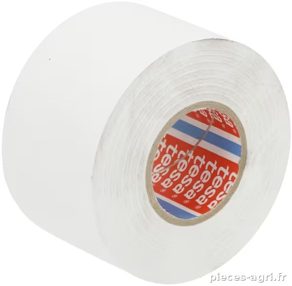 Ruban adhésif premium multi-usages en PVC souple, blanc, 33m x 50mm, TesaFLEX® · réf. T041630000707