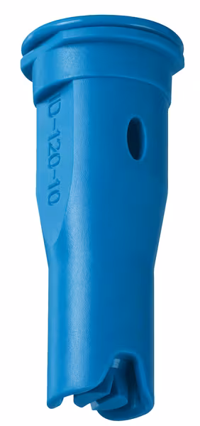 Buse à injection d'air ID3 120° 10 plastique bleu clair · réf. ID312010POM