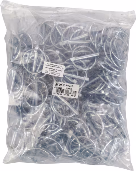 Lot 200 Goupille Clips 6x42mm (x200) · réf. VLK6210