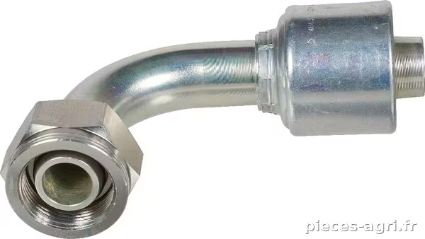 Racc. à sertir 90° DN25-M36x2 · réf. 16G25FDHORX90