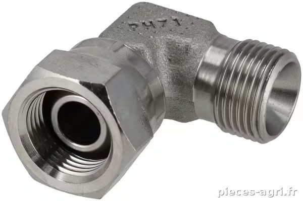 Raccord coudé M/F 3/8" BSP SS · réf. MF9006KSS